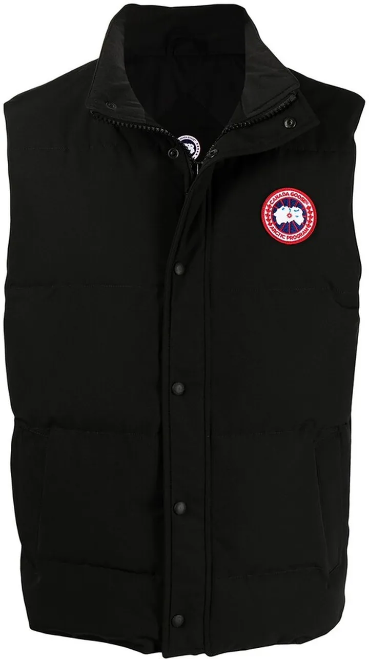 Logo-Patch Padded Gilet