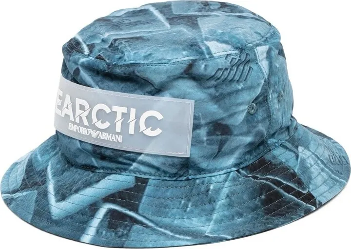 Graphic-Print Bucket Hat