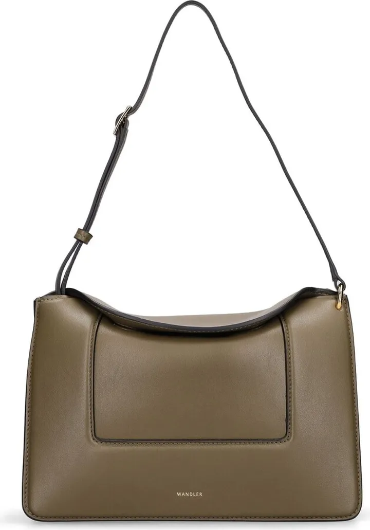 Penelope leather shoulder bag