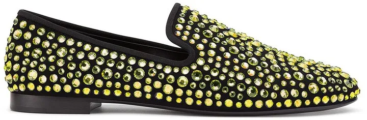 David embellished loafers