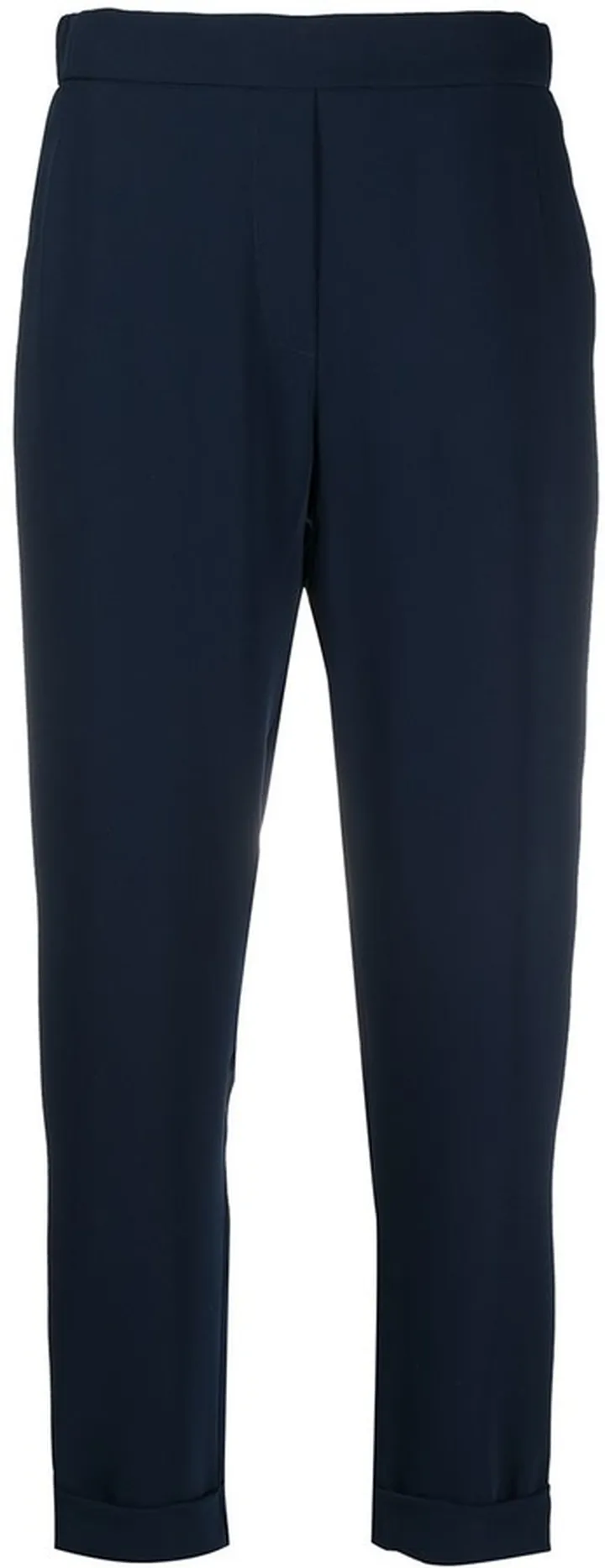 Cropped Slim-Fit Trousers