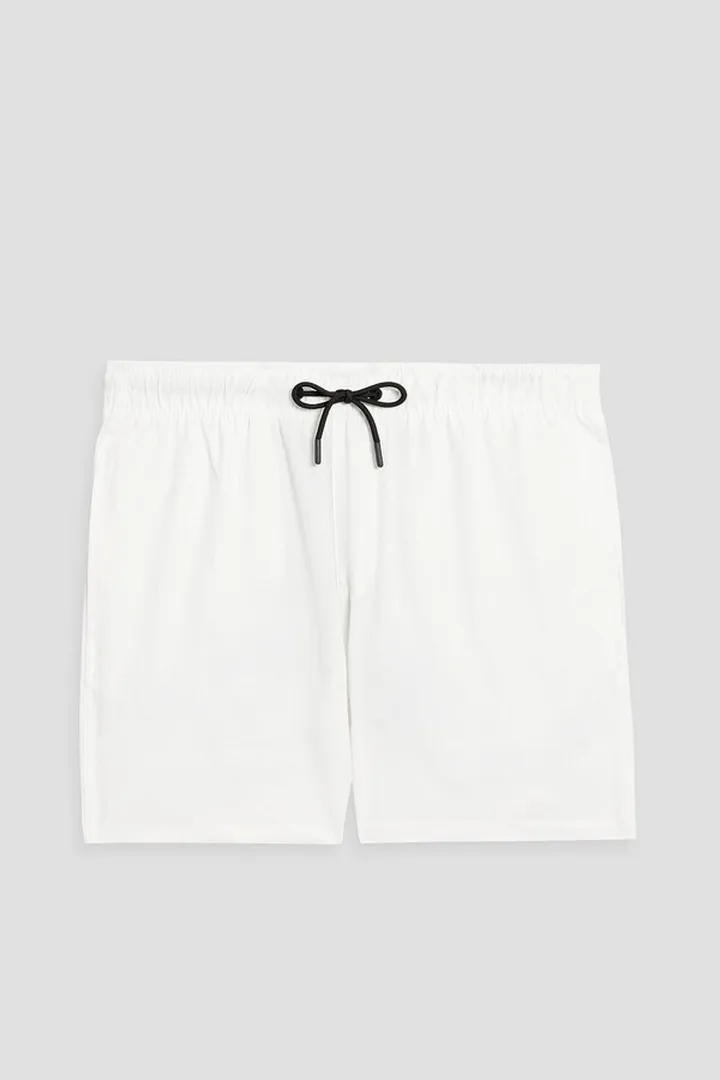 Comfort mid-length swim shorts