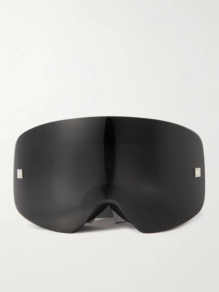 Logo-Print Mirrored Ski Goggles