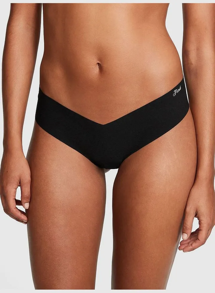 No-Show High-Leg Thong Panty