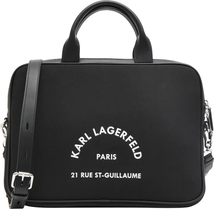 Rue St Guillaume Lap Sleeve Handbag Black