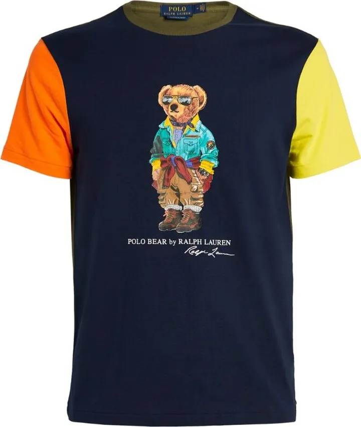 Polo Ralph Lauren Colour-Block Voyage Bear T-Shirt