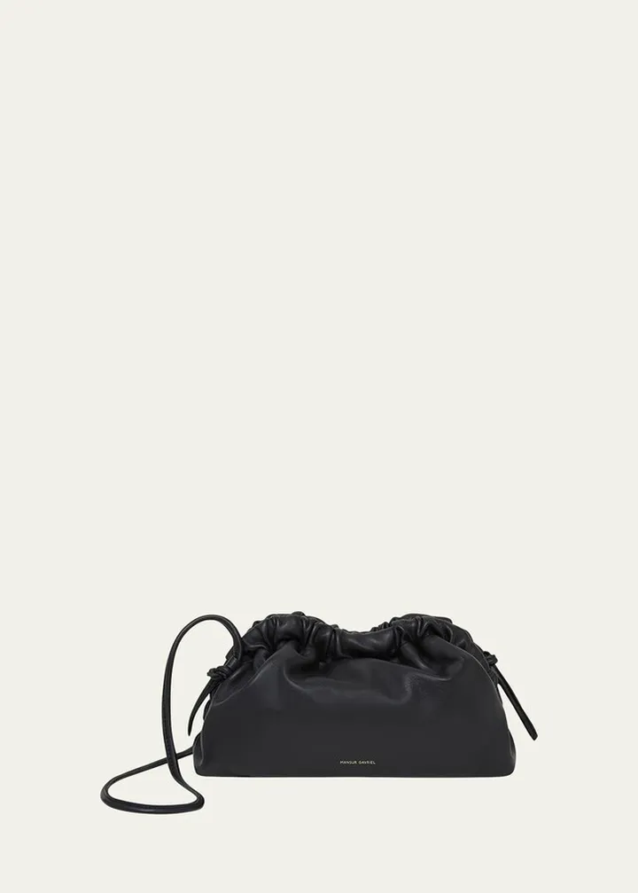 Mini Lambskin Cloud Clutch Bag
