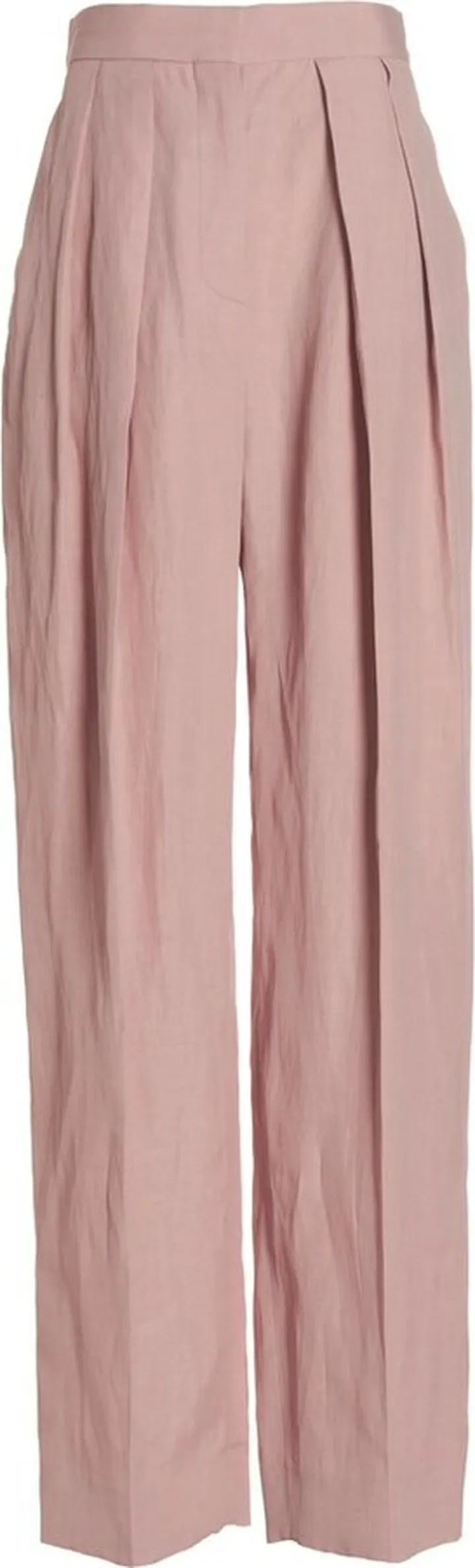 Stella McCartney Straight Leg Pleat Detailed Pants