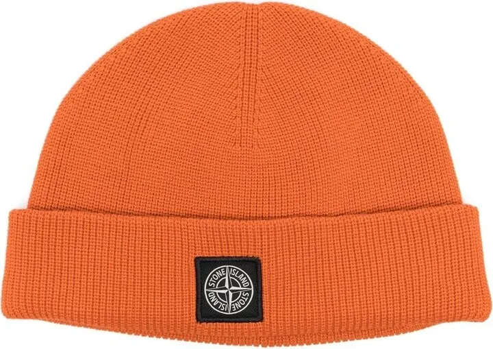 Berretto ribbed-knit beanie hat