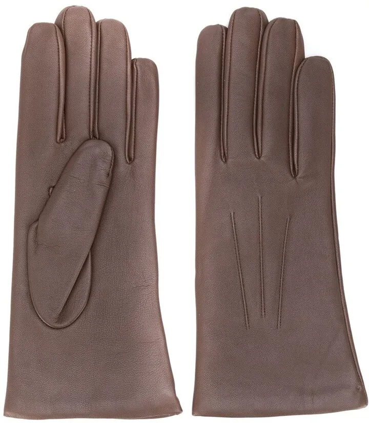 Short Leather Gloves