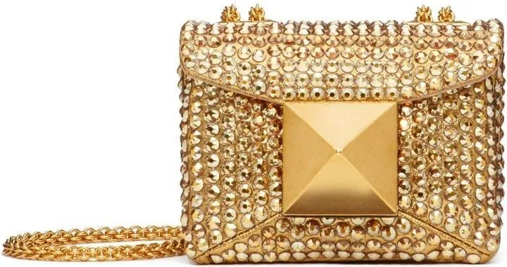 micro One Stud embellished bag