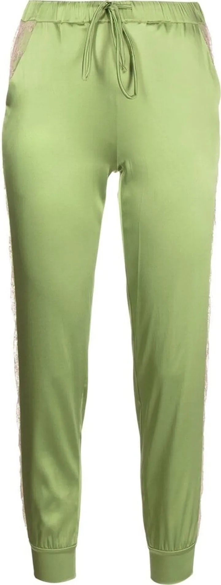 Lace-Panelled Track Pants