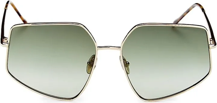 61MM Geometric Sunglasses