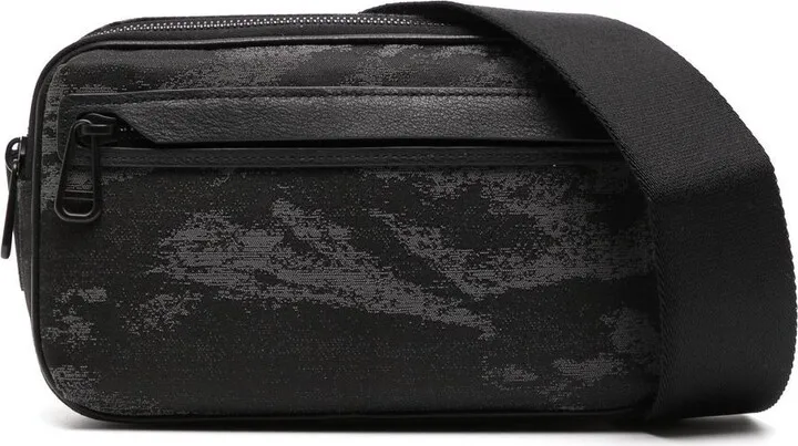 Rocky-Jacquard shoulder bag