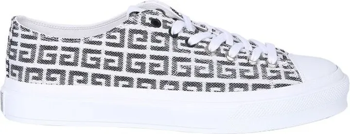 Givenchy City 4G Jacquard Low-Top Sneakers