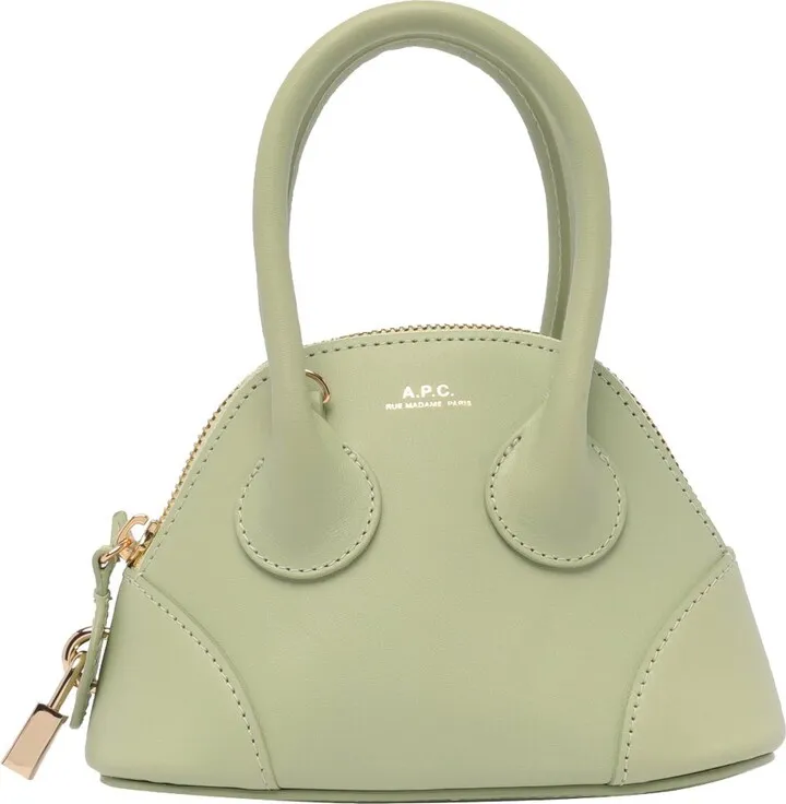 A.P.C. Emma Logo Printed Mini Tote Bag