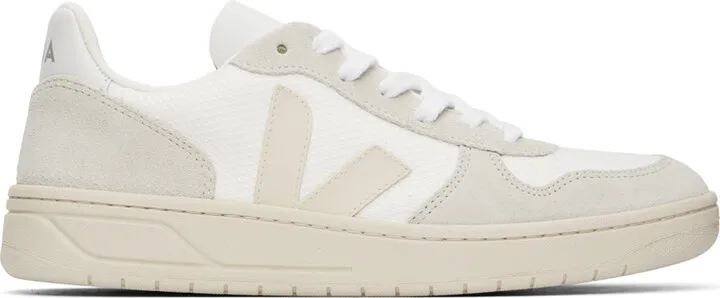 VEJA White V-10 B-Mesh Sneakers