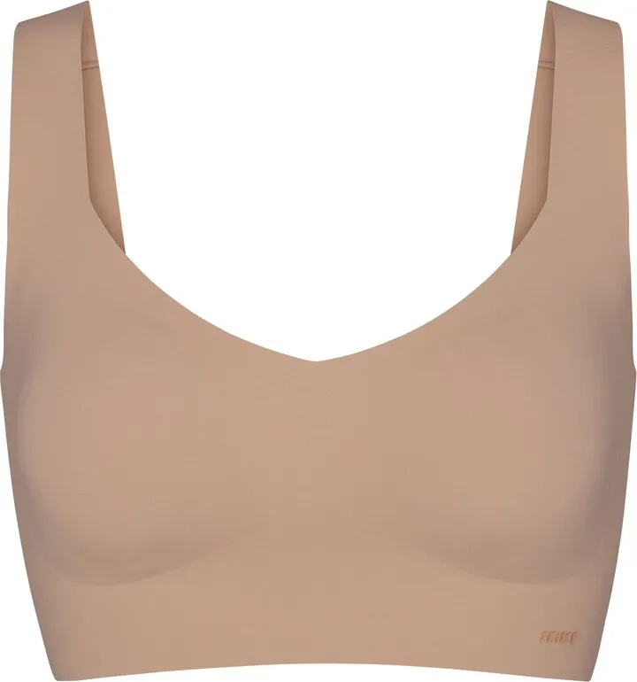 Naked Plunge Longline Bra | Mica