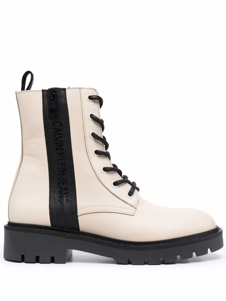 Combat Lace-Up Boots