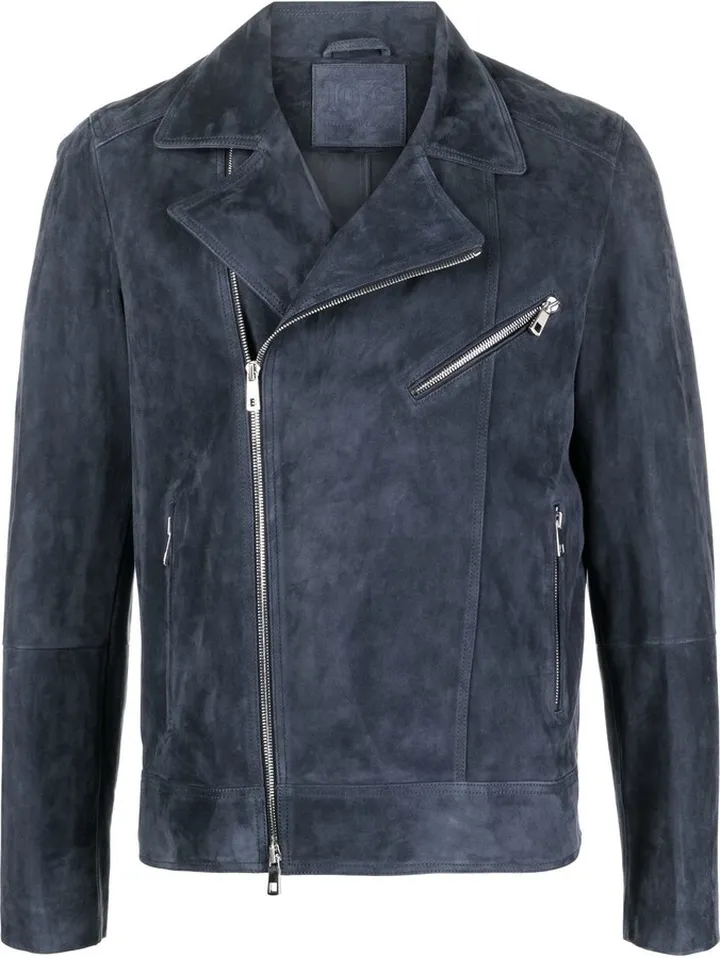 Suede Biker Jacket