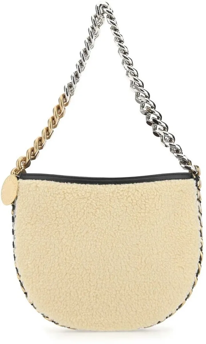 Stella McCartney Frayme Two-Tone Shoulder Bag