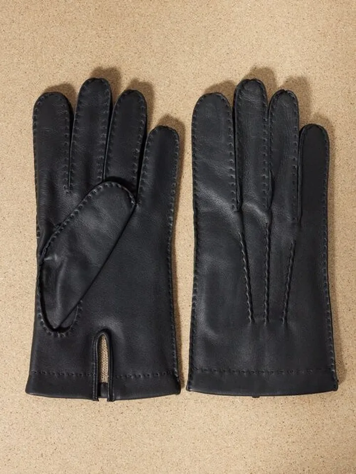 Shaftesbury Touchscreen Leather Gloves