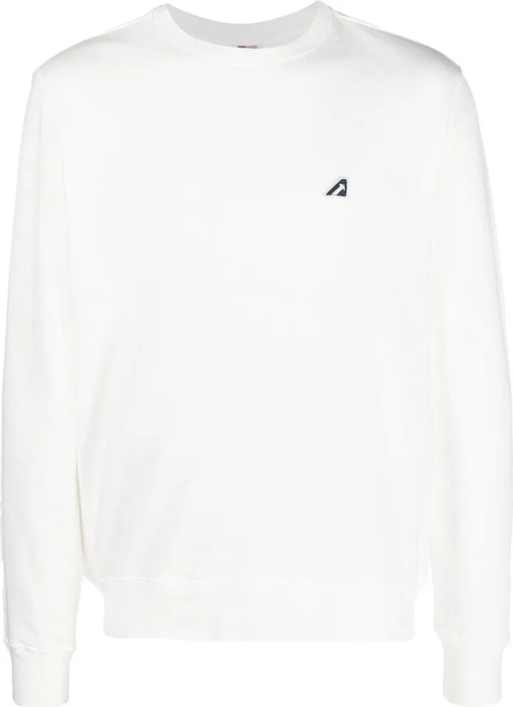 embroidered-logo long-sleeve T-shirt