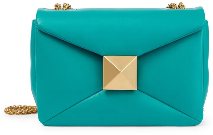 One Stud Small leather shoulder bag
