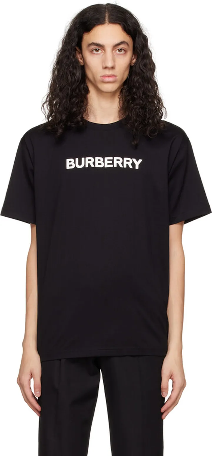 Burberry Black Oversized T-Shirt