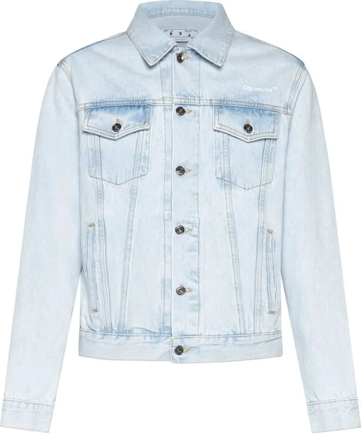 Off-White Diag Printed Denim Jacket