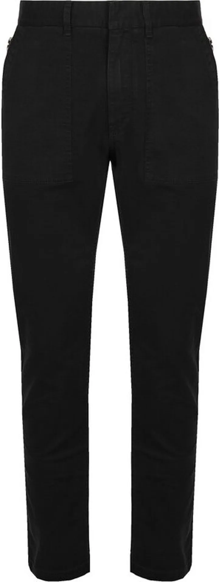 Fendi Mid Rise Straight Leg Chino Trousers