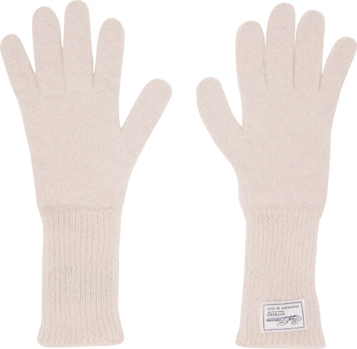 Raf Simons Pink Brushed Gloves