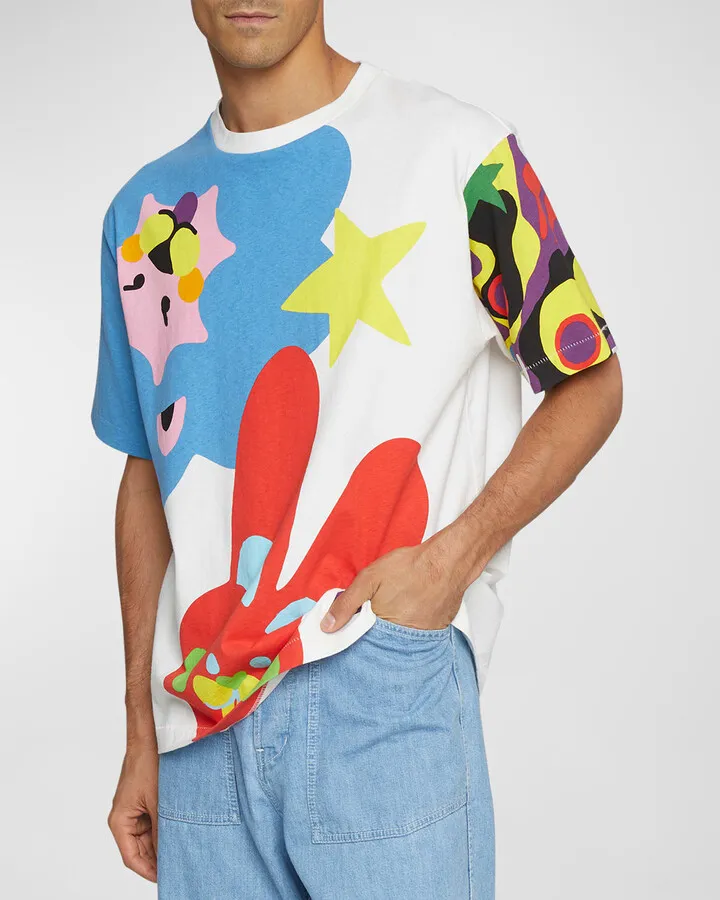 Men's Kenzoo Graphic Oversized T-Shirt