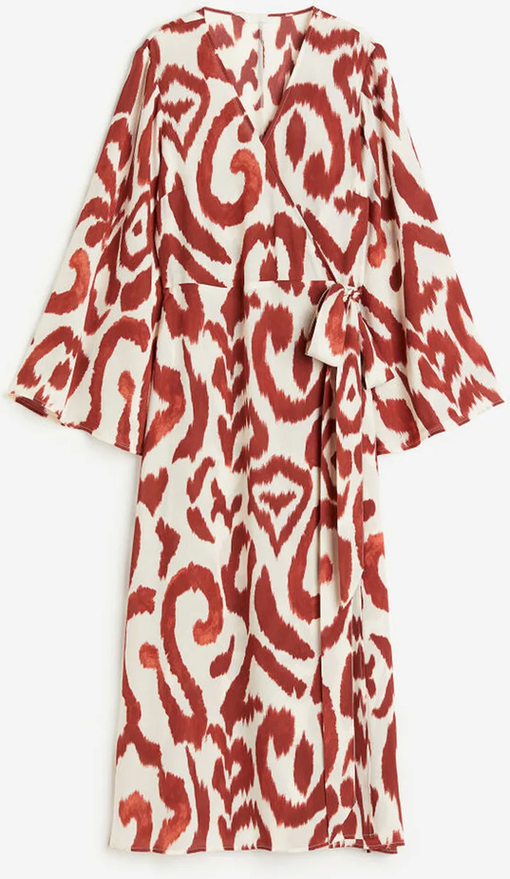 Long Wrap Dress
