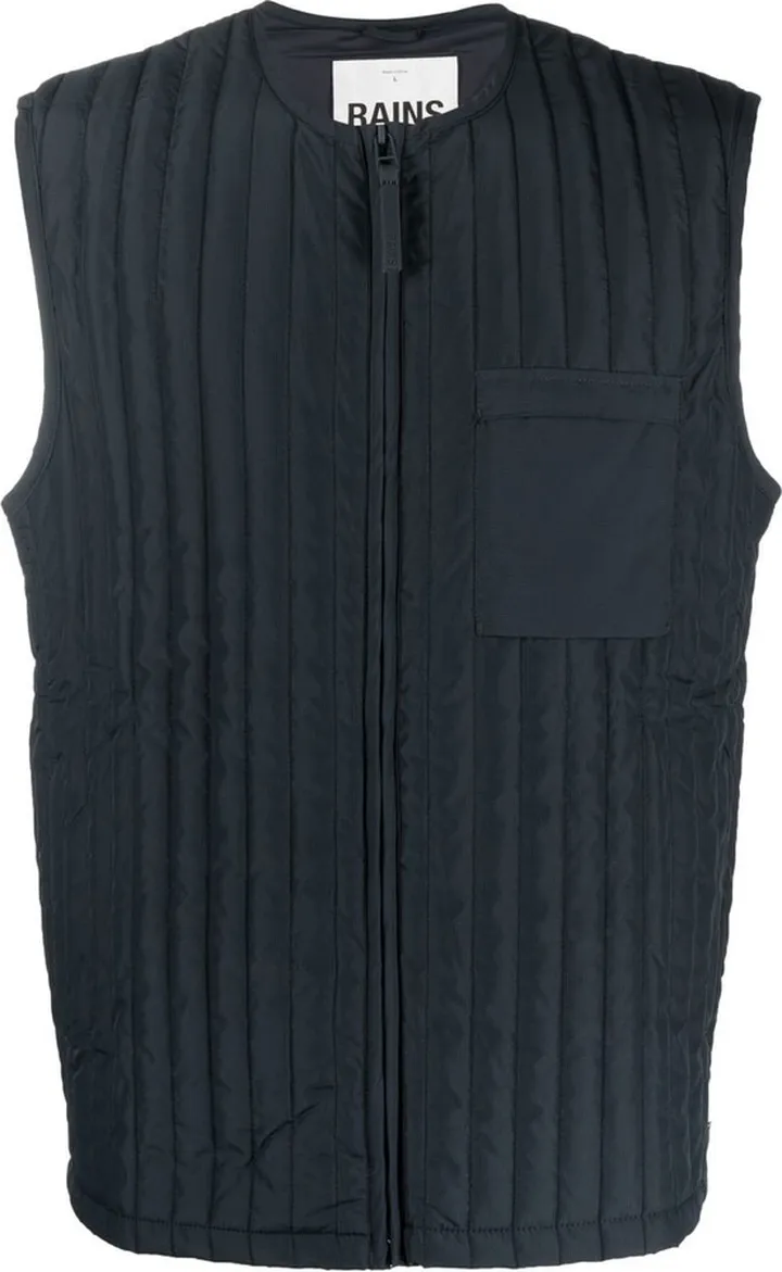 Quilted Zip-Up Gilet
