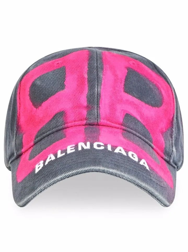 BB spray-paint baseball cap