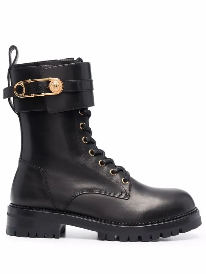 Medusa Pin lace-up boots