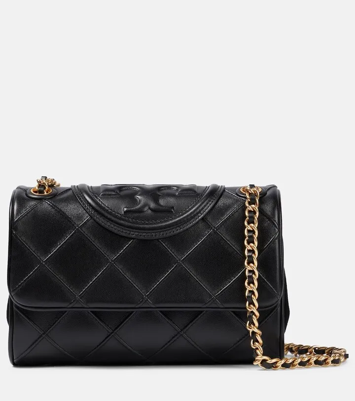 Fleming Small leather shoulder bag