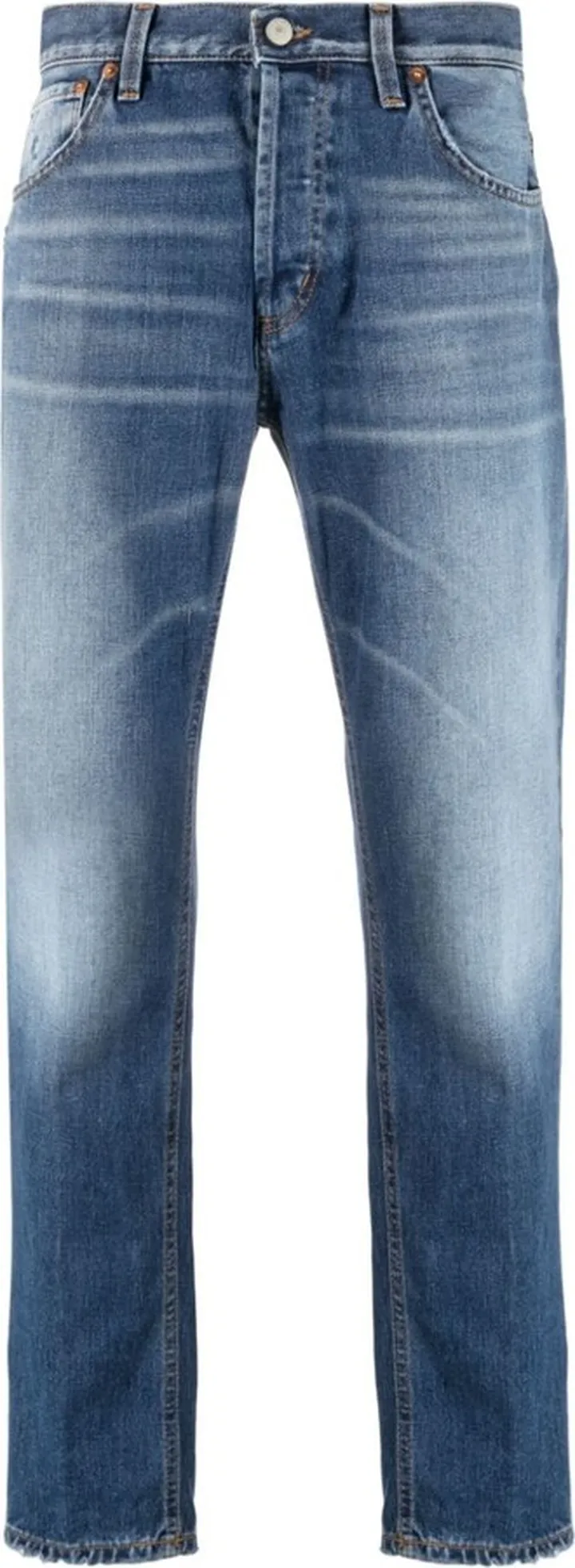 Cropped Tapered Jeans