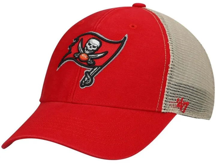 Men's Red Tampa Bay Buccaneers Flagship Mvp Snapback Hat