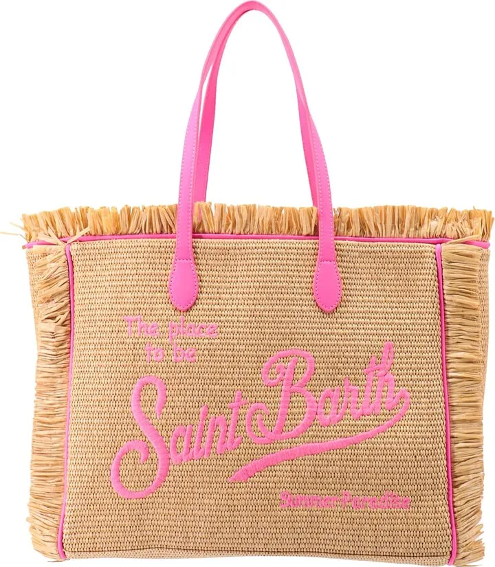 Vanity Straw Handbag