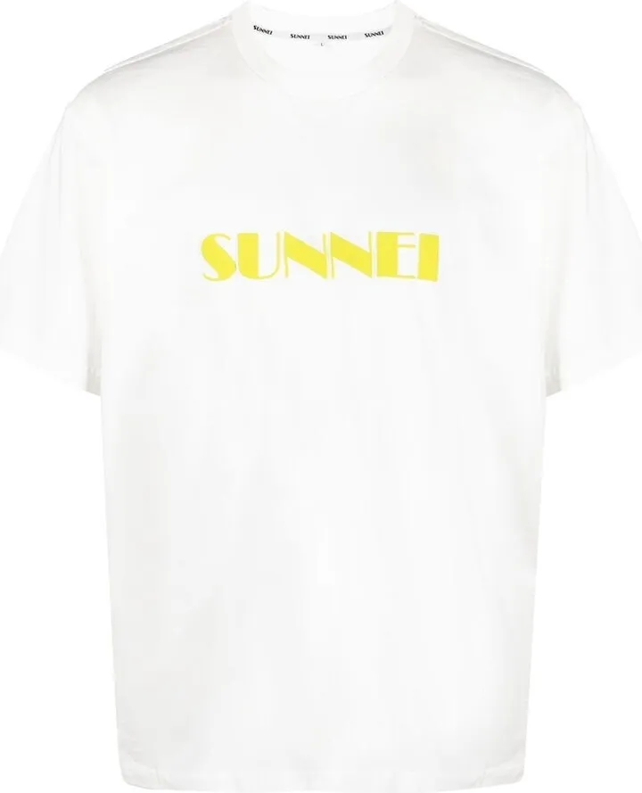 logo-print cotton T-shirt