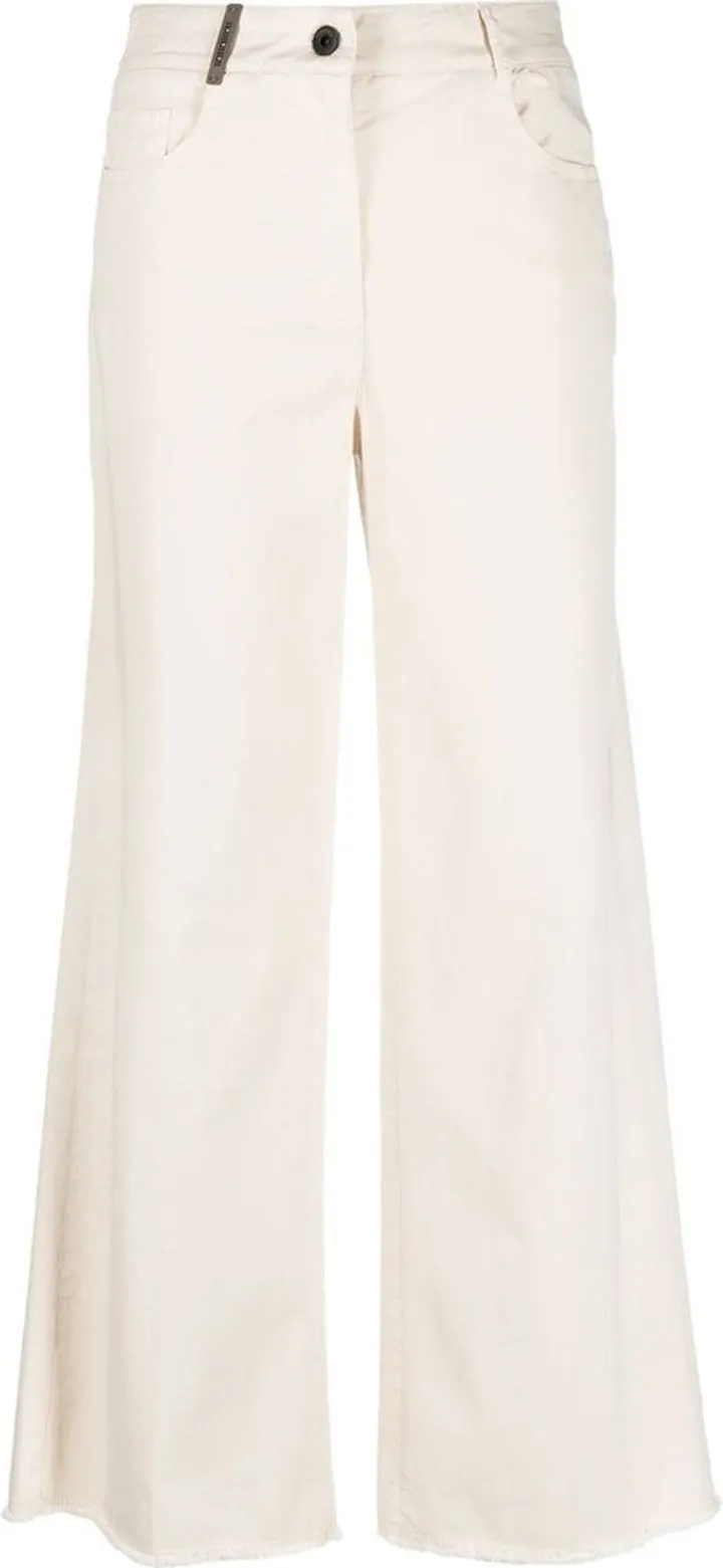 Five-Pocket Straight-Leg Trousers