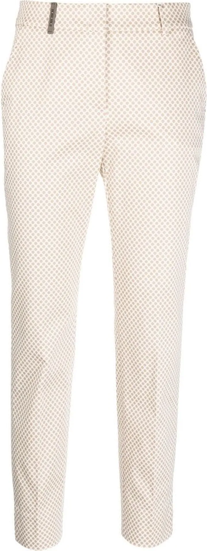Cropped Cigarette Trousers