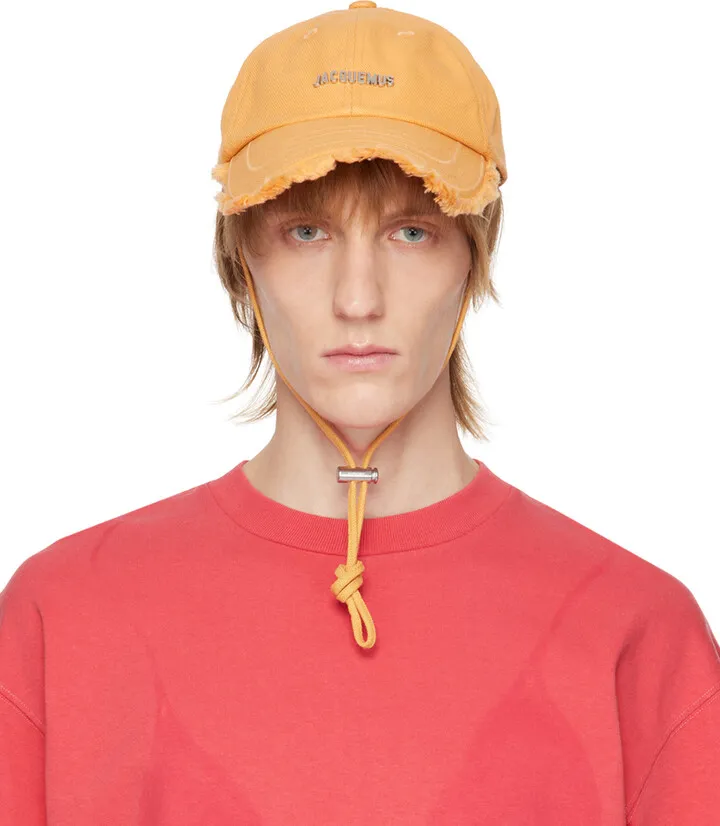 Jacquemus Orange 'La Casquette Artichaut' Cap