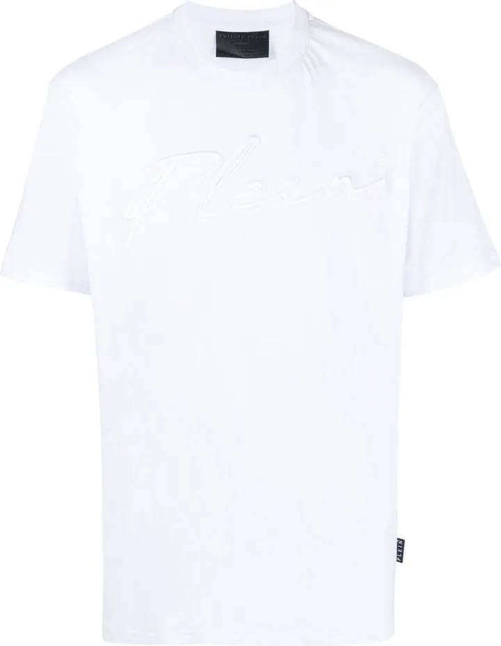 embroidered-logo crew-neck T-shirt