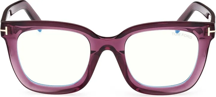 51mm Square Blue Light Blocking Glasses