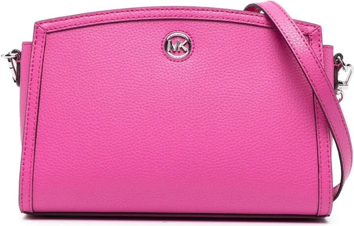 MICHAEL MICHAEL KORS- Chantal Leahter Crossbody Bag