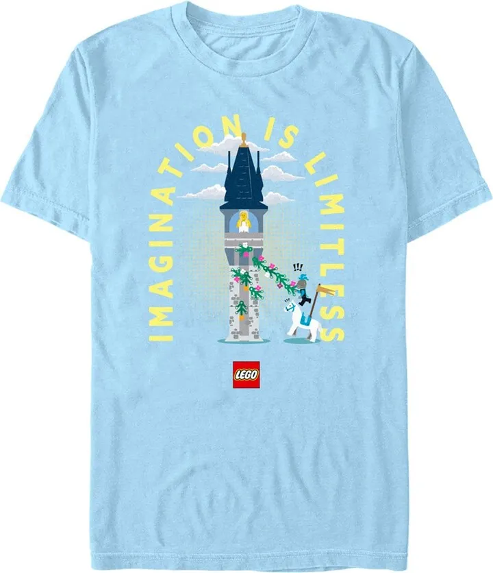 Men's LEGO® Imagination is Limitless T-Shirt - Light Blue - X Large