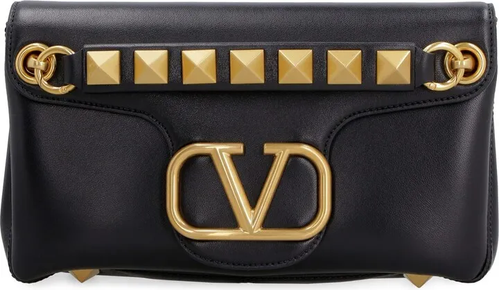 Valentino Garavani - Stud Sign Leather Shoulder Bag